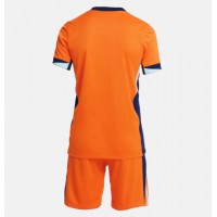 Camisa de time de futebol Holanda Replicas 1º Equipamento Infantil Europeu 2024 Manga Curta (+ Calças curtas)